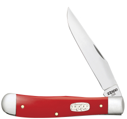 Нож перочинный Red Synthetic Smooth Trapper + зажигалка 207 ZIPPO 50518_207