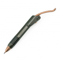 Тактическая ручка Microtech Siphon II OD Green Bronzed Hardware 401-SS-ODBZ